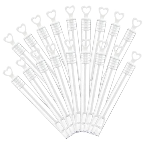 DRESSOOS 18 Stück Herz Seifenblasen Wasser Leerflaschen, Seifenwasser Stab, Leere Seifenblasenröhren, Seifenblasen Spielzeug, Seifenblasen Stab Herstellungsspielzeug, Herz Seifenblasen DRESSOOS 18 Stück Herz Seifenblasen Wasser Leerflaschen, Seifenwasser Stab, Leere Seifenblasenröhren, Seifenblasen Spielzeug, Seifenblasen Stab Herstellungsspielzeug, Herz Seifenblasen von DRESSOOS