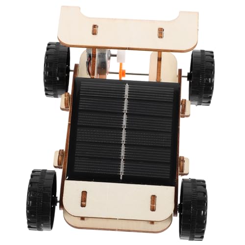 DRESSOOS 1Satz DIY Solarauto Modellbausatz Pädagogisches Lernspielzeug für Interaktives Experimentierset für Zuhause von DRESSOOS