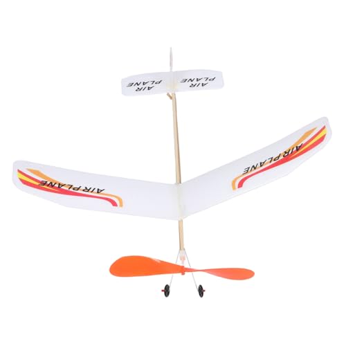 DRESSOOS 1Satz Gummiband Flugzeug für Leichtes DIY Modellflugzeug für Outdoor Aktivitäten Sicheres und Spannendes für Geburtstage und Feste von DRESSOOS