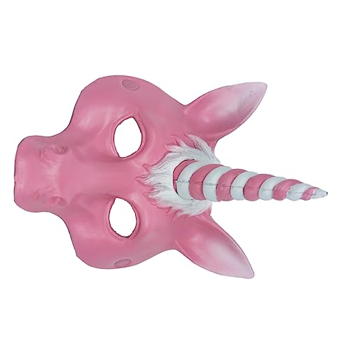 DRESSOOS 1stk Einhorn-maske Halloween Abdeckung Abschlussball Masken Kostüme Maskerade Requisiten Pu Einhorn-kopfbedeckung Cosplay Tier Einhorn Kostümmaske Rosa Erwachsener Kleidung Kind DRESSOOS 1stk Einhorn-maske Halloween Abdeckung Abschlussball Masken Kostüme Maskerade Requisiten Pu Einhorn-kopfbedeckung Cosplay Tier Einhorn Kostümmaske Rosa Erwachsener Kleidung Kind von DRESSOOS