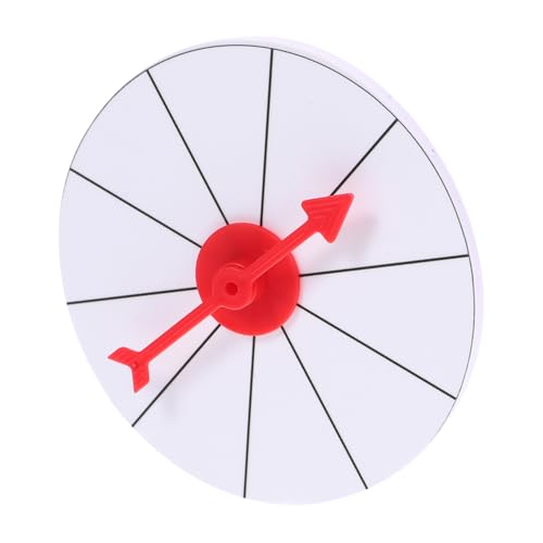 DRESSOOS 1Stk Maschine Gaming-Rad das Radspiel mit Ständer Lenkung Spielpfeil Fasching Spiele klobürste wandmontage Drehspiel Match Kinderspielzeug Spielrad ziehen Plastik Weiß DRESSOOS 1Stk Maschine Gaming-Rad das Radspiel mit Ständer Lenkung Spielpfeil Fasching Spiele klobürste wandmontage Drehspiel Match Kinderspielzeug Spielrad ziehen Plastik Weiß von DRESSOOS