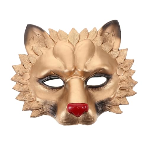 DRESSOOS 1Stk Maskenparty Löwendekoration halloween kostüm halloween costume prom Tanzparty Löwenmaske Maskerade-Maske 3D-Löwenmaske Halloween-Cosplay-Löwenmaske dreidimensional schmücken von DRESSOOS