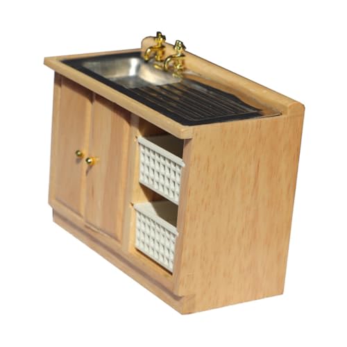 DRESSOOS 1Stk Mini-Waschbecken holzspielzeug für Dollhouse Furniture die küchenspüle Bad waschbecken dollhaus Mini-Raumdekoration Mini-Möbel für die Toilette Hölzern DRESSOOS 1Stk Mini-Waschbecken holzspielzeug für Dollhouse Furniture die küchenspüle Bad waschbecken dollhaus Mini-Raumdekoration Mini-Möbel für die Toilette Hölzern von DRESSOOS
