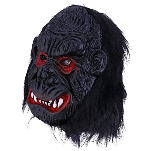 DRESSOOS Halloween Gorilla Gruselige Geister Kopfbedeckung Bequem Leicht Zu Tragen Karneval Party Rolle Spielen Zubehör DRESSOOS Halloween Gorilla Gruselige Geister Kopfbedeckung Bequem Leicht Zu Tragen Karneval Party Rolle Spielen Zubehör von DRESSOOS
