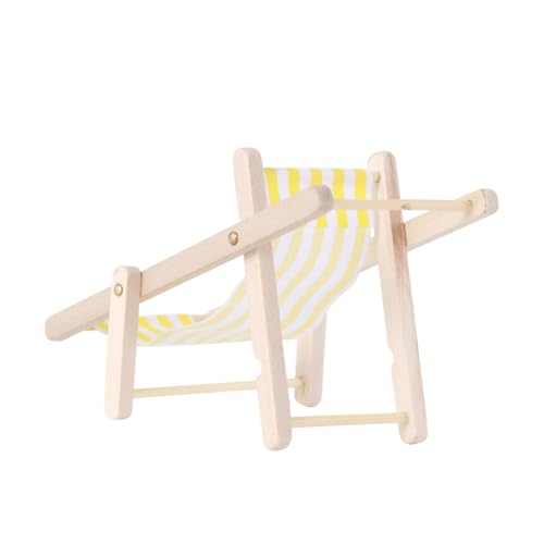 DRESSOOS 1Stk Strandkorb-Modell Kleiner Relaxsessel Heimzubehör Spielzeug für Kinder Kinderspielzeug Strandspielzeug für Babys Klappstuhl Mini-Strandkorb Mini-Stuhl Anlage Spielzeugzimmer von DRESSOOS