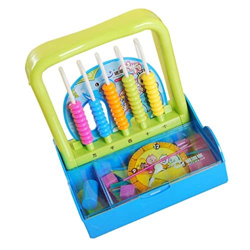 DRESSOOS 1stk Zählstab Mathe-Spielzeug Für Vorschulkinder Lernspielzeug Zum Zählen Abakus-Rahmen Spielzeug Zum Zählen Von Zahlen Spielzeug Aus Abakusperlen Stapelspielzeug Plastik von DRESSOOS