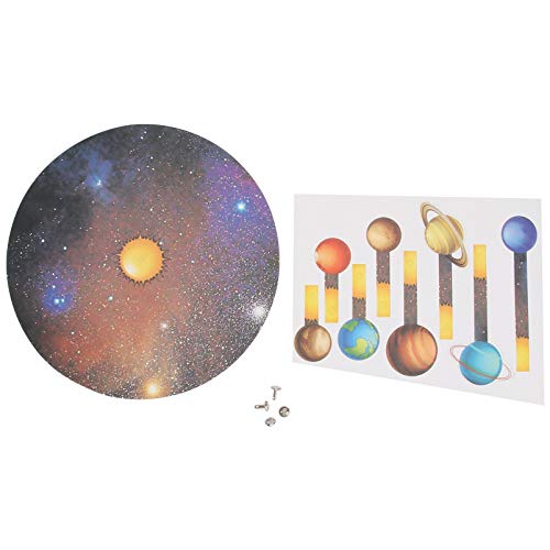 DRESSOOS Sonnensystem-Materialien-Set 2-teilig Handgefertigtes Planeten-Modell Spielzeug Für Jungen Und Mädchen Als Dekoration Im Klassenzimmer von DRESSOOS