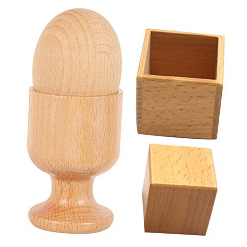 DRESSOOS 2 Sätze Hand Auge Koordination Teiliges Montessori Lernspielzeug mit Eiern und Eierbechern Sowie Holzbox und Quadratblöcken für Interaktive Eltern Spiele DRESSOOS 2 Sätze Hand Auge Koordination Teiliges Montessori Lernspielzeug mit Eiern und Eierbechern Sowie Holzbox und Quadratblöcken für Interaktive Eltern Spiele von DRESSOOS