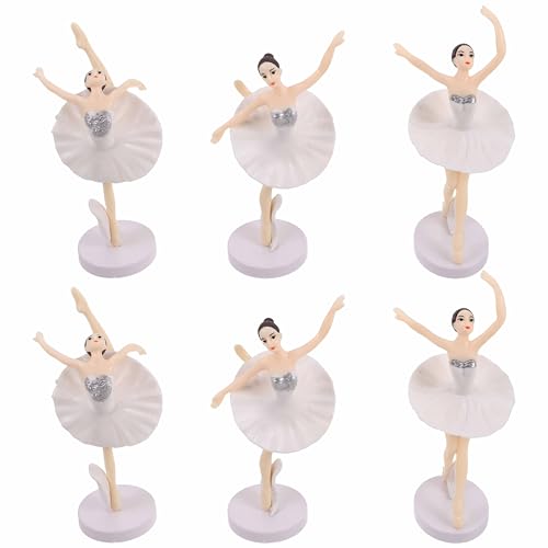 DRESSOOS Tanzstudio- Ballerina-Kuchenaufsatz-Set Puppenhaus-Zubehör Mädchenzimmer- Geburtstagskuchenaufsatz Tanzparty-Gastgeschenke elegant DRESSOOS Tanzstudio- Ballerina-Kuchenaufsatz-Set Puppenhaus-Zubehör Mädchenzimmer- Geburtstagskuchenaufsatz Tanzparty-Gastgeschenke elegant von DRESSOOS
