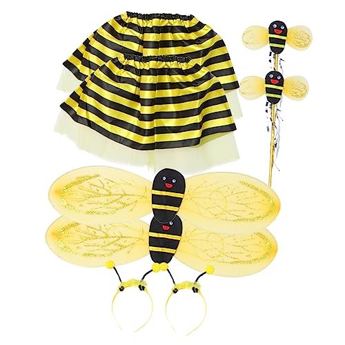 DRESSOOS 2 Sets Kleine Bienen Requisiten, Bienen Cosplay Flügel, Partyzubehör, Kinderparty Kleidung, Kinder Cosplay Kleidung, Party Kleidungsdekor, Bienenflügel Für Cosplay, Zarte DRESSOOS 2 Sets Kleine Bienen Requisiten, Bienen Cosplay Flügel, Partyzubehör, Kinderparty Kleidung, Kinder Cosplay Kleidung, Party Kleidungsdekor, Bienenflügel Für Cosplay, Zarte von DRESSOOS