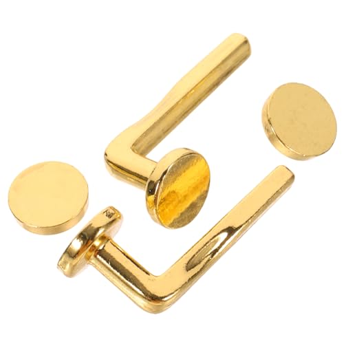 DRESSOOS 2 Sets Mini Türgriffe, Winzige Schrank/Schubladenknöpfe, Mikro Szenenknöpfe, Puppenhaus DIY Griffe, Miniatur Schlossknöpfe Für Puppenhaus Dekoration, Puppenhausknöpfe, DRESSOOS 2 Sets Mini Türgriffe, Winzige Schrank/Schubladenknöpfe, Mikro Szenenknöpfe, Puppenhaus DIY Griffe, Miniatur Schlossknöpfe Für Puppenhaus Dekoration, Puppenhausknöpfe, von DRESSOOS