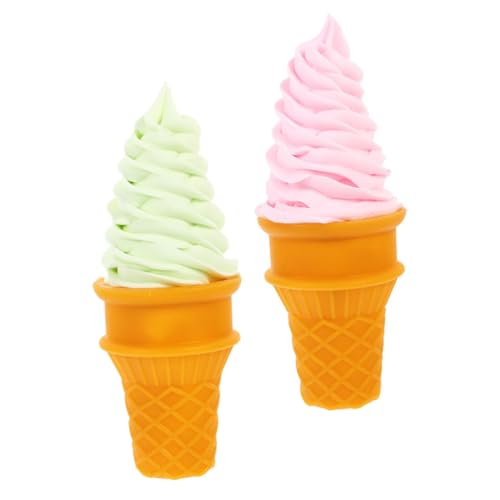 DRESSOOS 2 Stück Eiscreme Modell, Realistische Eiscreme Simulation, Eiscreme Requisiten, Gefälschte Eistüte Requisite, Gefälschte Eiscreme Requisite, Künstliches, Kaffeebar Zubehör, DRESSOOS 2 Stück Eiscreme Modell, Realistische Eiscreme Simulation, Eiscreme Requisiten, Gefälschte Eistüte Requisite, Gefälschte Eiscreme Requisite, Künstliches, Kaffeebar Zubehör, von DRESSOOS