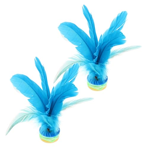 DRESSOOS 2 Stück Federball Hockeysocken, Jugend Und Kinderspiel Trainingsbank, Badmintonball, Perlen Springseil, Fitness Übungsseile Für Erwachsene, Trainingsseile Für Zuhause, DRESSOOS 2 Stück Federball Hockeysocken, Jugend Und Kinderspiel Trainingsbank, Badmintonball, Perlen Springseil, Fitness Übungsseile Für Erwachsene, Trainingsseile Für Zuhause, von DRESSOOS