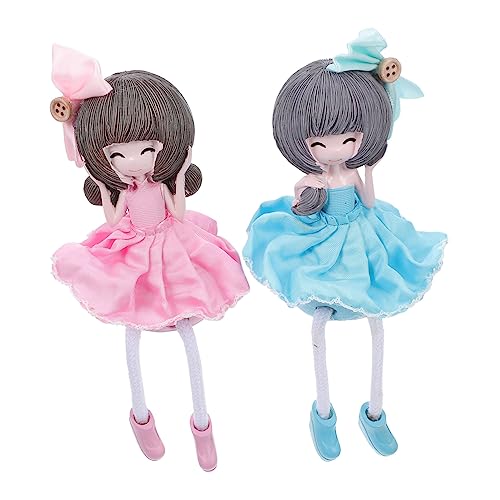 DRESSOOS 2 Stück Feenpuppe Feenmädchen Figur Miniaturpuppen Teenager Mädchen Feenornament Miniatur Feenfiguren Feenkuchendekorationen Tischdekoration Stoff DRESSOOS 2 Stück Feenpuppe Feenmädchen Figur Miniaturpuppen Teenager Mädchen Feenornament Miniatur Feenfiguren Feenkuchendekorationen Tischdekoration Stoff von DRESSOOS