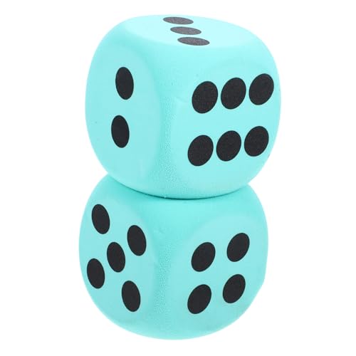 DRESSOOS 2 Stücke Eva Große Würfel Anzahl Lernen 8cm Riesige Spiel Würfel Spielzeug Für Party Einfach Zu Greifen Und Lesen DRESSOOS 2 Stücke Eva Große Würfel Anzahl Lernen 8cm Riesige Spiel Würfel Spielzeug Für Party Einfach Zu Greifen Und Lesen von DRESSOOS