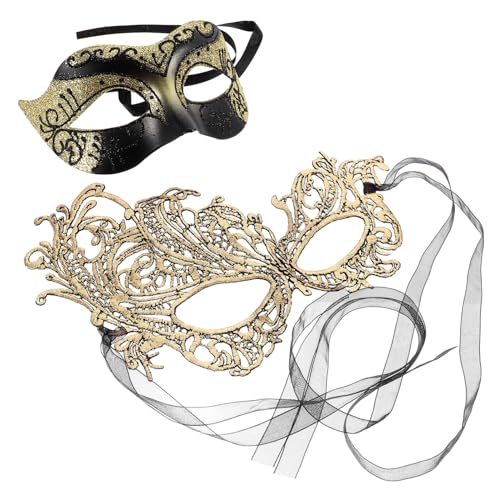 DRESSOOS 2 Kostümball Maske Für Damen Geheimnisvolle Halbgesichtsmasken Aus Hochwertigem Material Ideal Für Maskenbälle Karneval Und Cosplay Elegantes Design Und DRESSOOS 2 Kostümball Maske Für Damen Geheimnisvolle Halbgesichtsmasken Aus Hochwertigem Material Ideal Für Maskenbälle Karneval Und Cosplay Elegantes Design Und von DRESSOOS