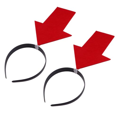 DRESSOOS 2er Set Lustige Pfeilkopf Haarreifen Origineller Kopfschmuck Für Partys Und Veranstaltungen Dekorative Haarbänder Mit Pfeilmotiv Ideal Für Fotorequisiten Und Cosplay von DRESSOOS