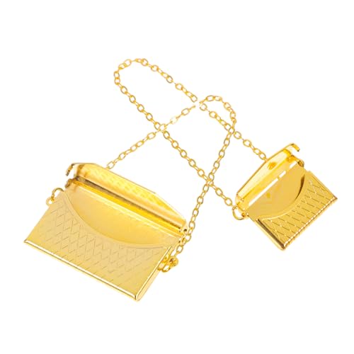 DRESSOOS Maßstab 112 Miniatur Metall Tasche Für Puppenhaus Legierung Handwerk Tasche Modell Schulter Tasche Ornament DRESSOOS Maßstab 112 Miniatur Metall Tasche Für Puppenhaus Legierung Handwerk Tasche Modell Schulter Tasche Ornament von DRESSOOS
