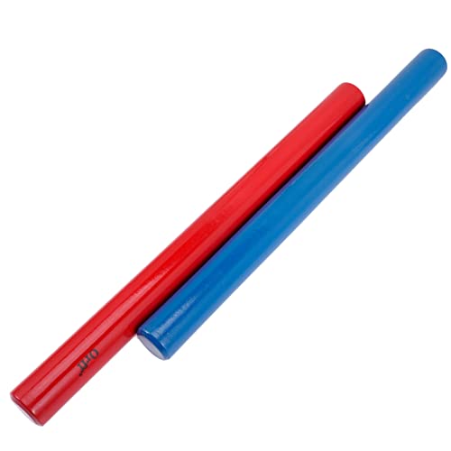 DRESSOOS 2 Stück Rhythmusstäbe Aus Holz, Instrumente Für Das Klassenzimmer, Musikstäbe, Schlaginstrumente Für Kinder, Musikinstrumente Für Kleinkinder, Musikinstrument Für Kinder, DRESSOOS 2 Stück Rhythmusstäbe Aus Holz, Instrumente Für Das Klassenzimmer, Musikstäbe, Schlaginstrumente Für Kinder, Musikinstrumente Für Kleinkinder, Musikinstrument Für Kinder, von DRESSOOS