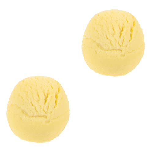 DRESSOOS 2 Stück Simulation Eiscreme Ball Dessert Shop Ornament Eiscreme Spielzeug Dessert Spielzeug Gefälschte Eiscreme Kugel Künstliche Lebensmittel Simulierte Eiscreme Künstliche von DRESSOOS