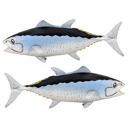 DRESSOOS 2 Stück Simulierte Thunfischfigur, Kleine Fischdekoration, Lebensechte Fischstatue, Party Fischdekoration, Fischornament, Seefischspielzeug, Desktop Fischdekoration, DRESSOOS 2 Stück Simulierte Thunfischfigur, Kleine Fischdekoration, Lebensechte Fischstatue, Party Fischdekoration, Fischornament, Seefischspielzeug, Desktop Fischdekoration, von DRESSOOS