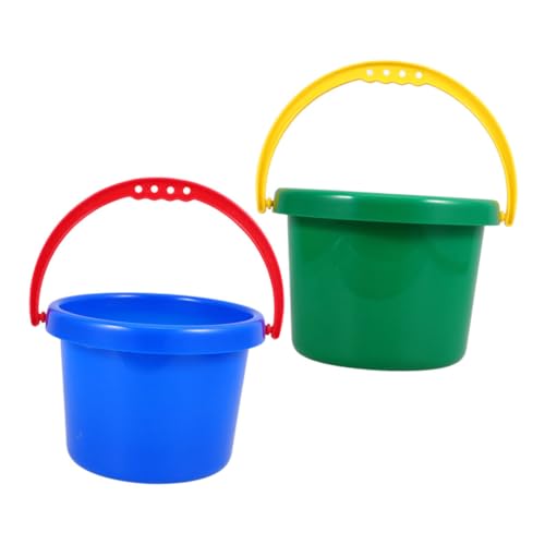 DRESSOOS 2 Stück Strandspielzeug Eimer, Kleiner Sandeimer, Strandspielzeug, Strandsandeimer, Sandschaufeln, Strandeimer, Sandspieleimer, Strandeimer, Spieleimer, Wassereimer, Spielzeug DRESSOOS 2 Stück Strandspielzeug Eimer, Kleiner Sandeimer, Strandspielzeug, Strandsandeimer, Sandschaufeln, Strandeimer, Sandspieleimer, Strandeimer, Spieleimer, Wassereimer, Spielzeug von DRESSOOS