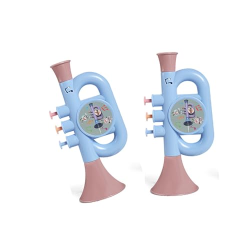 DRESSOOS 2 Stück Teiliges Wasserspielzeug Trompetenform Wasserpistole aus Langlebigem Abs Material Musik und Spritzspielzeug für Strand Schwimmbad und Wasserspaß im Sommer DRESSOOS 2 Stück Teiliges Wasserspielzeug Trompetenform Wasserpistole aus Langlebigem Abs Material Musik und Spritzspielzeug für Strand Schwimmbad und Wasserspaß im Sommer von DRESSOOS