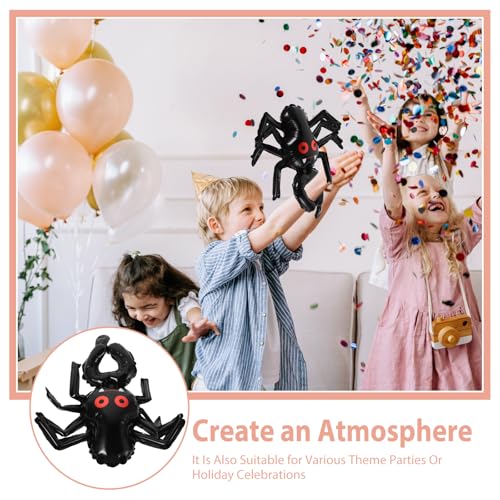 DRESSOOS 20 Stück Halloween-Handgelenkballons aus Folien: Aufblasbare, tragbare Spinnenballons aus Aluminium für Halloween-Partys, Feiertagsdekoration und Festival-Requisiten DRESSOOS 20 Stück Halloween-Handgelenkballons aus Folien: Aufblasbare, tragbare Spinnenballons aus Aluminium für Halloween-Partys, Feiertagsdekoration und Festival-Requisiten von DRESSOOS