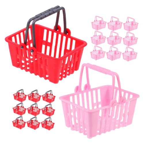 DRESSOOS 20 Stück Mini Einkaufskorb, Miniaturkorb, Spielzeug, Mini Körbe, Puppenhauskorb, Modell, Einkaufskorb, Requisite, Spielhaus, Spielzeug, Desktop Einkaufskorb, Spielzeug, Handkorb, DRESSOOS 20 Stück Mini Einkaufskorb, Miniaturkorb, Spielzeug, Mini Körbe, Puppenhauskorb, Modell, Einkaufskorb, Requisite, Spielhaus, Spielzeug, Desktop Einkaufskorb, Spielzeug, Handkorb, von DRESSOOS
