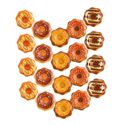 DRESSOOS 20 Stück Miniatur Donuts, Miniatur Desserts, Kinder Küchenspielzeug, Kinder Essensspielzeug, Miniatur Essen, Puppenhaus Donut, Gefälschter Donut, Ornament, Mini Zubehör, DRESSOOS 20 Stück Miniatur Donuts, Miniatur Desserts, Kinder Küchenspielzeug, Kinder Essensspielzeug, Miniatur Essen, Puppenhaus Donut, Gefälschter Donut, Ornament, Mini Zubehör, von DRESSOOS