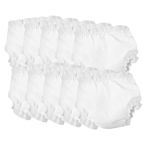 DRESSOOS 20 Stück Puppenhöschen, Süße Unterwäsche, Höschen Für Frauen, Kleine Mädchen, Unterwäsche, Kinderunterwäsche, Puppenzubehör, Puppenkleidung, Puppenunterwäsche, Kinderhöschen, Mini von DRESSOOS