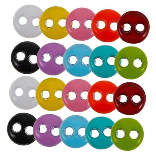 DRESSOOS 20 Stück Puppenknöpfe Miniknöpfe von DRESSOOS