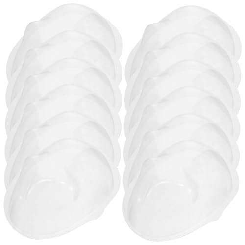 DRESSOOS 20 Stück Puppenmaskenzubehör Transparente Abdeckung Puppenzubehör Mini Spielzeugmaske Klare Abdeckung Spielzeugabdeckung Kreative Gesichtsabdeckungen Spielzeuggesichtszubehör von DRESSOOS