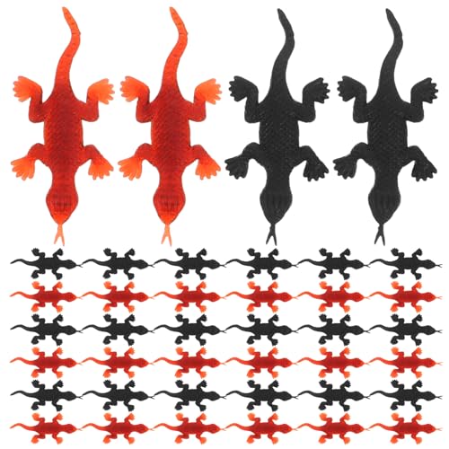 DRESSOOS 200 Stück Mini-eidechsenfiguren: Künstliches Gecko-Spielzeug – Tierfiguren Für Den Naturwissenschaftlichen Unterricht, Für Partystreiche, Halloween-geschenktüten Zum Früherziehen DRESSOOS 200 Stück Mini-eidechsenfiguren: Künstliches Gecko-Spielzeug – Tierfiguren Für Den Naturwissenschaftlichen Unterricht, Für Partystreiche, Halloween-geschenktüten Zum Früherziehen von DRESSOOS