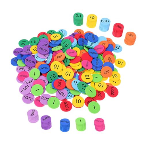 DRESSOOS 200 Stück Bunte Zahlenscheiben für Kinder Mathematische Manipulatoren Lernspielzeug für Vorschule und Zuhause Fördern Kognitive Fähigkeiten und Zahlenverständnis DRESSOOS 200 Stück Bunte Zahlenscheiben für Kinder Mathematische Manipulatoren Lernspielzeug für Vorschule und Zuhause Fördern Kognitive Fähigkeiten und Zahlenverständnis von DRESSOOS