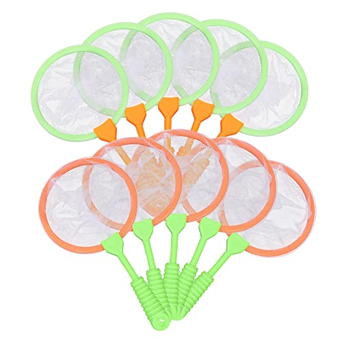 DRESSOOS Schmetterlings-/Käferfänger Fischernetz Maschennetz Outdoor-Spielzeug für Kinder 20 Stück in Buntem Sortiment zufällige Farbe von DRESSOOS