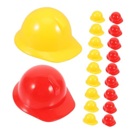 DRESSOOS 20st Mini-Helm Mini-bauschutzhelme Baumütze Für Bauarbeiterhut Für Cowboyhut- Mini-puppenmütze Kleine Hüte Für Hühner Miniatur-schutzhelm Mini-Dolly Plastik DRESSOOS 20st Mini-Helm Mini-bauschutzhelme Baumütze Für Bauarbeiterhut Für Cowboyhut- Mini-puppenmütze Kleine Hüte Für Hühner Miniatur-schutzhelm Mini-Dolly Plastik von DRESSOOS