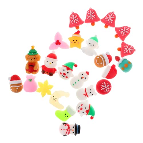 DRESSOOS 24 Stück Kneifspielzeug, Weihnachts Quetschspielzeug, Zappelspielzeug, Weihnachts Druckentlastungsspielzeug, Quetschspielzeug, Weihnachts Quetschspielzeug, Dehnbares Sensorisches DRESSOOS 24 Stück Kneifspielzeug, Weihnachts Quetschspielzeug, Zappelspielzeug, Weihnachts Druckentlastungsspielzeug, Quetschspielzeug, Weihnachts Quetschspielzeug, Dehnbares Sensorisches von DRESSOOS