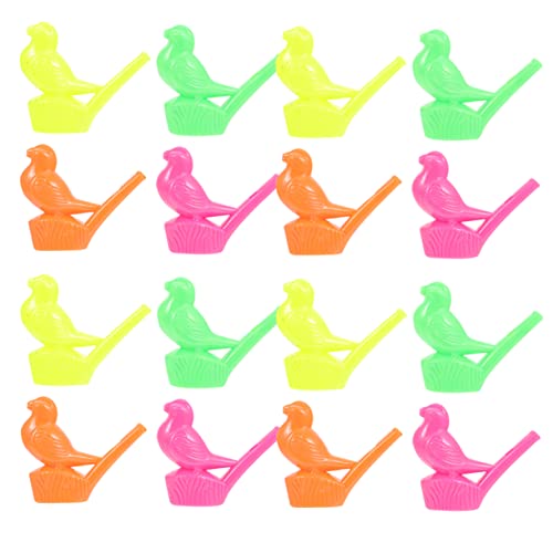 DRESSOOS Wasservogelrufer-Pfeife Für Jungen Und Mädchen 24-teiliges Vogelpfeifen-Set Aus Kunststoff Musikspielzeug Zufällige Auswahl von DRESSOOS