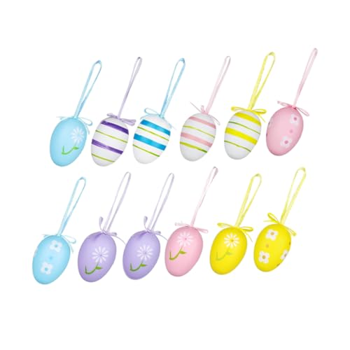 DRESSOOS 24st Nachgeahmte Eier Frühlingshafter Baumschmuck Künstliche Grüne Girlande Doppelt Weidenkorb Retro Blecheimer Vintage Urnenpflanzer Übernacht-hafer-behälterglas Korbdekor Plastik DRESSOOS 24st Nachgeahmte Eier Frühlingshafter Baumschmuck Künstliche Grüne Girlande Doppelt Weidenkorb Retro Blecheimer Vintage Urnenpflanzer Übernacht-hafer-behälterglas Korbdekor Plastik von DRESSOOS