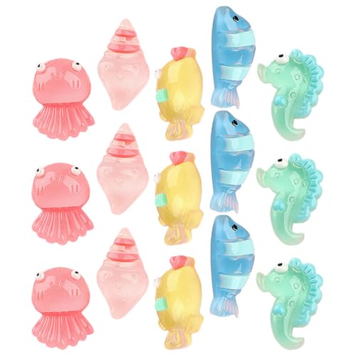 DRESSOOS 25stücke Teiliges Leuchtende Mini-Tiere Deko-Figuren Für Kinderzimmer Nachleuchtende Meeresbewohner Für Stimmungsvolle Dekoration DRESSOOS 25stücke Teiliges Leuchtende Mini-Tiere Deko-Figuren Für Kinderzimmer Nachleuchtende Meeresbewohner Für Stimmungsvolle Dekoration von DRESSOOS