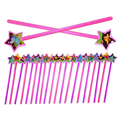 DRESSOOS 25 Stück Spielzeug Feenstäbe, Requisiten, Maskerade Feenstäbe, Elegante Dekorative Feenstäbe, Kunststoff Feentanz Performance Requisiten, Stern Feenstäbe, Kinderspielzeug DRESSOOS 25 Stück Spielzeug Feenstäbe, Requisiten, Maskerade Feenstäbe, Elegante Dekorative Feenstäbe, Kunststoff Feentanz Performance Requisiten, Stern Feenstäbe, Kinderspielzeug von DRESSOOS