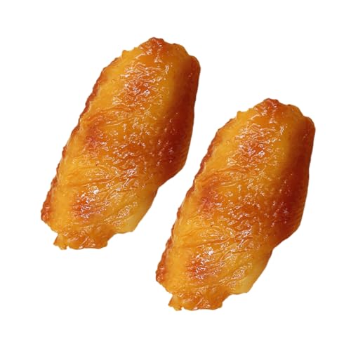 DRESSOOS 2pcs Huhn Spielzeug Flügel Modelle PVC Simulierte Flügel Für Bäckerei Restaurant Foto Requisiten DRESSOOS 2pcs Huhn Spielzeug Flügel Modelle PVC Simulierte Flügel Für Bäckerei Restaurant Foto Requisiten von DRESSOOS