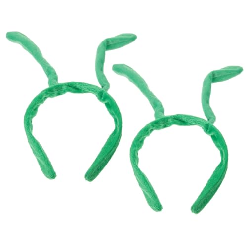 DRESSOOS 2St Halloween-Partykleidung Halloween-Kürbis-Kostüme Antennen-Haarreifen bopp halloween haarschmuck halloween kopfschmuck Bienenantennen-Stirnband Cosplay-Haarreifen Plüsch Green DRESSOOS 2St Halloween-Partykleidung Halloween-Kürbis-Kostüme Antennen-Haarreifen bopp halloween haarschmuck halloween kopfschmuck Bienenantennen-Stirnband Cosplay-Haarreifen Plüsch Green von DRESSOOS