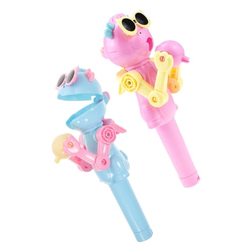 DRESSOOS 2St Lutschermaschine für Geburtstagsgeschenk Lutscherhalter Tasche Lutscherhülle für süßigkeiten Partygeschenke kreatives Lollipop-Roboterspielzeug Plastik DRESSOOS 2St Lutschermaschine für Geburtstagsgeschenk Lutscherhalter Tasche Lutscherhülle für süßigkeiten Partygeschenke kreatives Lollipop-Roboterspielzeug Plastik von DRESSOOS