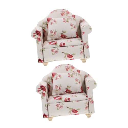 DRESSOOS 2St Mini-Einzelsofa Miniatur Einzelcouch-Modellspielzeug Puppenhaus-Zeug Puppenstubencouch mit Kissen Mini-Möbelschmuck Mini-Sofa-Ornament Puppenhausmöbel Mini-Hausversorgung Stoff DRESSOOS 2St Mini-Einzelsofa Miniatur Einzelcouch-Modellspielzeug Puppenhaus-Zeug Puppenstubencouch mit Kissen Mini-Möbelschmuck Mini-Sofa-Ornament Puppenhausmöbel Mini-Hausversorgung Stoff von DRESSOOS