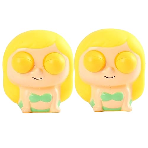 DRESSOOS 2St Prise Musik für kinderspielzeug Augenpopping dekompressionsspielzeug gelbe simulierte Meerjungfrauenspielzeuge Kompaktes Quetschspielzeug PVC Yellow DRESSOOS 2St Prise Musik für kinderspielzeug Augenpopping dekompressionsspielzeug gelbe simulierte Meerjungfrauenspielzeuge Kompaktes Quetschspielzeug PVC Yellow von DRESSOOS