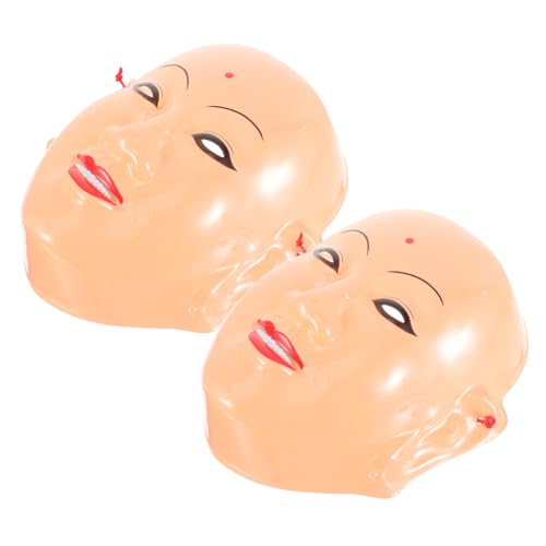 DRESSOOS Gruseliges Halloween-maskenset 2-teilig Cosplay Für Damen Maskerade Und Party DRESSOOS Gruseliges Halloween-maskenset 2-teilig Cosplay Für Damen Maskerade Und Party von DRESSOOS
