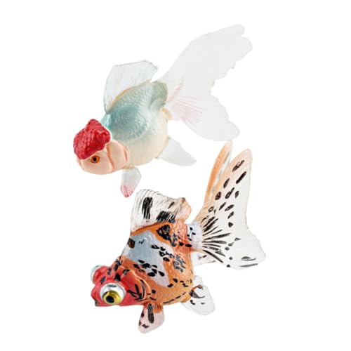 DRESSOOS Simulation Fisch Modell 2 Stücke Fisch Figur Aquarium Zubehör Realistische Fisch Decor DRESSOOS Simulation Fisch Modell 2 Stücke Fisch Figur Aquarium Zubehör Realistische Fisch Decor von DRESSOOS