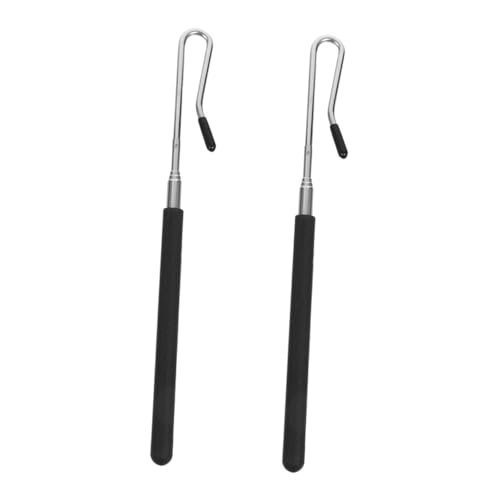 DRESSOOS 2Stücke Handpuppen Steuerknüppel Ergonomische Armkontrollstäbe für Puppenspiel Ausziehbar Zusammenziehbar Leichtes Kunststoffmaterial für Kreative von DRESSOOS